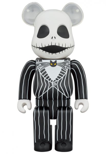 庫柏力克熊 BE@RBRICK 100%&400% set Jack Skellington 2021 聖誕夜驚魂傑克 