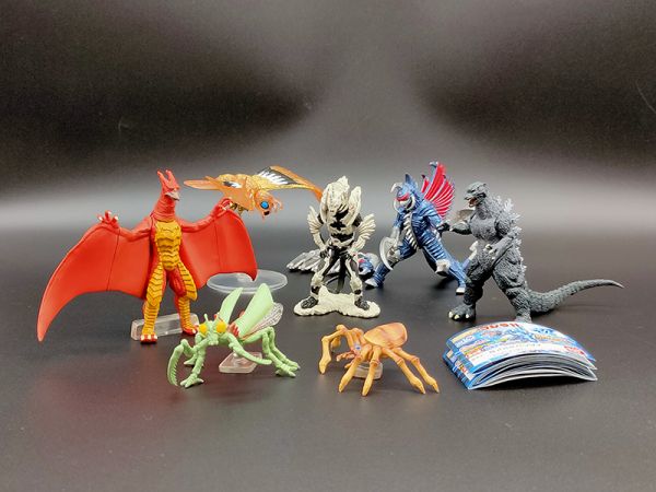 BANDAI GODZILLA 哥吉拉 轉蛋 HG NO.11 全6種 中古品-C級 