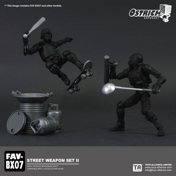 酸雨戰爭 FAV-BX07 STREET WEAPON set II / 街頭武器II 酸雨戰爭,FAV-BX07,STREET,WEAPON,set,II,街頭武器,TA,預購