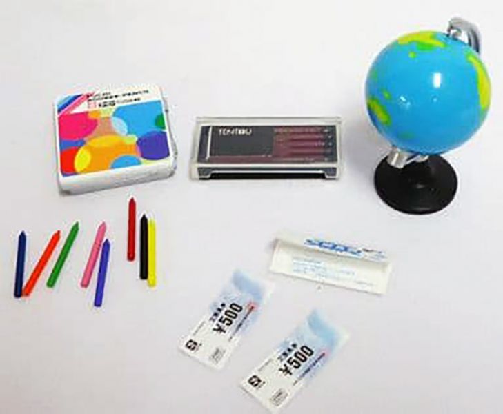 RE-MENT 袖珍系列 最喜歡的文具 文具房 單售 6號 節日 禮物 食玩 盒玩 中古品-B級 