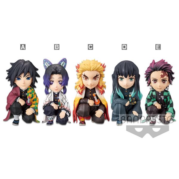 【BANPRESTO】代理版-鬼滅之刃 WCF 在主公大人面前 vol.1 特別版 全5種  一套5入 JXBP17560 