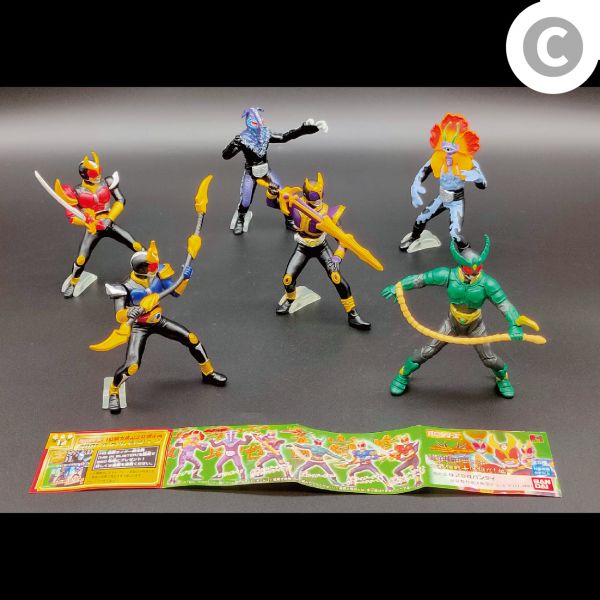 BANDAI 假面騎士 Masked Rider 轉蛋 HG 16 空我 誰是 最強戰士篇 全6種 中古品-C級 