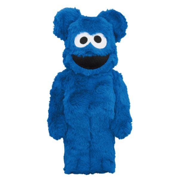 庫柏力克熊 BE@RBRICK 400% Cookie Monster Costume ver. 餅乾怪獸 BEARBRICK,芝麻街,餅乾怪獸,COOKIEMONSTER