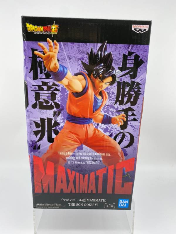BANPRESTO 日版 七龍珠超 MAXIMATIC THE SON GOKU VI 