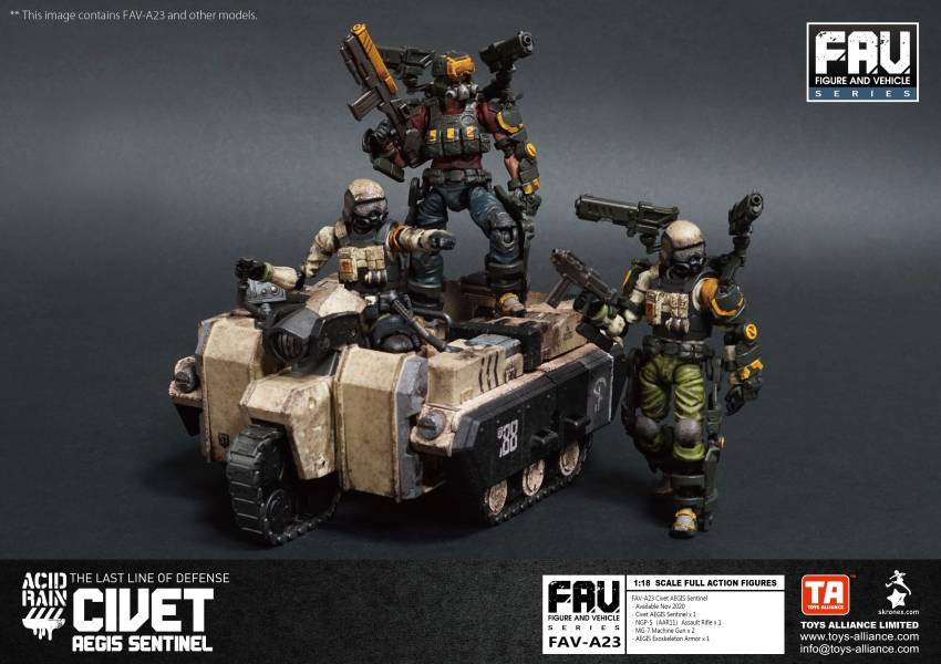 酸雨戰爭 FAV-A23 麝貓埃癸斯尖兵Civet AEGIS Sentinel 