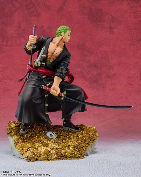 BANDAI Figuarts ZERO 航海王 羅羅亞.索隆 WT100紀念尾田榮一郎紀念插畫大海賊百景 JCXB263001 BANDAI,Figuarts,ZERO,航海王,羅羅亞,索隆,WT100,紀念尾田榮一郎,紀念插畫,大海賊百景