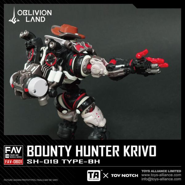 酸雨戰爭FAV-OB01 賞金獵人克里夫+箱子Bounty Hunter Krivo