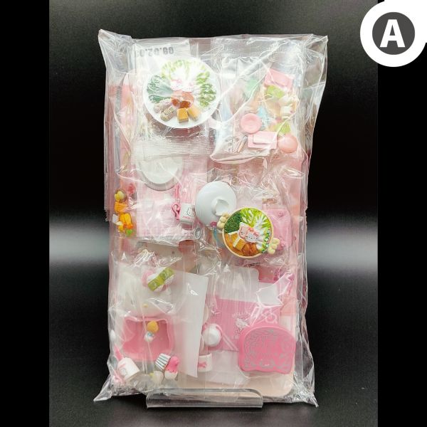 TAKARA 三麗鷗 凱蒂貓 風味迷你食物 樣品 異色 盒玩 全6種 中古品-A級  