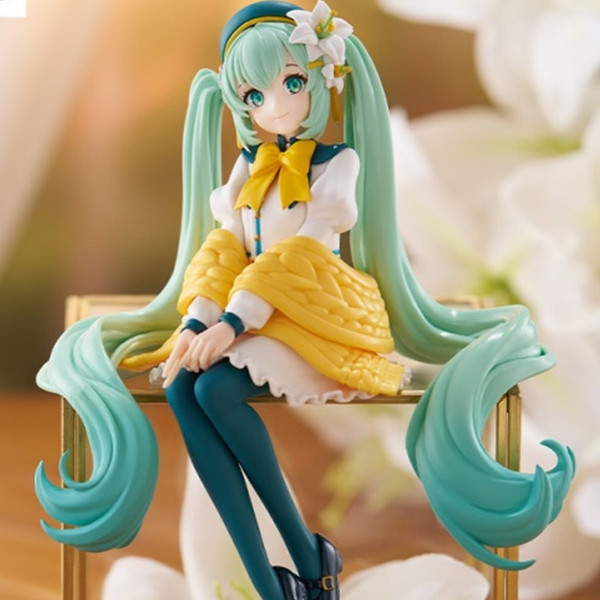 【FURYU】日版 初音未來 初音 Flower Fairy 白百合 泡麵蓋 