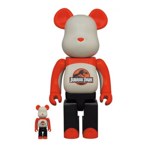 BE@RBRICK 100% & 400% JURASSIC PARK BE@RBRICK,100%,400%,JURASSIC,PARK