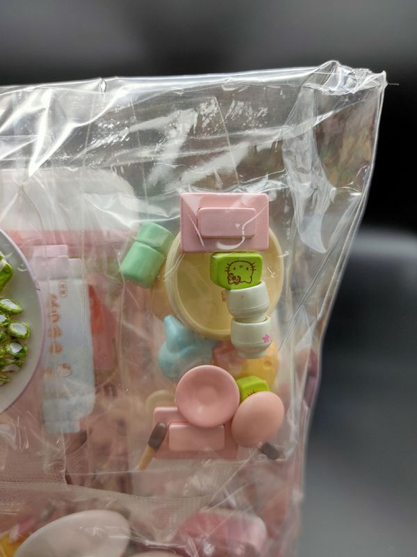 TAKARA 三麗鷗 凱蒂貓 風味迷你食物 樣品 異色 盒玩 全6種 中古品-A級  
