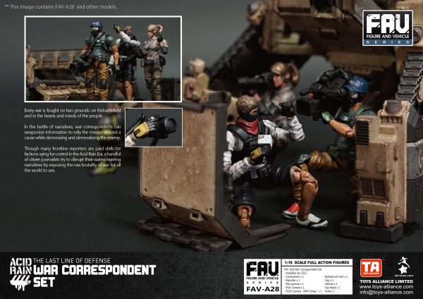 酸雨戰爭 FAV-A28 戰地記者套裝 War Correspondent Set 