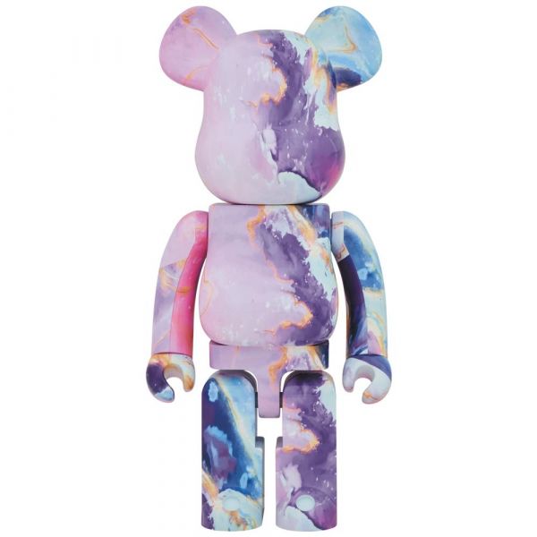 庫柏力克熊 BE@RBRICK 1000% Marble 大理石潑墨 