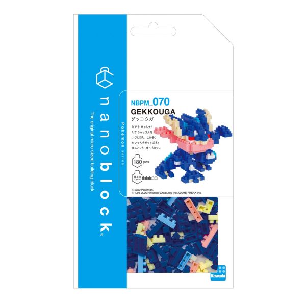 nanoblock NBPM-070 精靈寶可夢 甲賀忍蛙 KD21943 