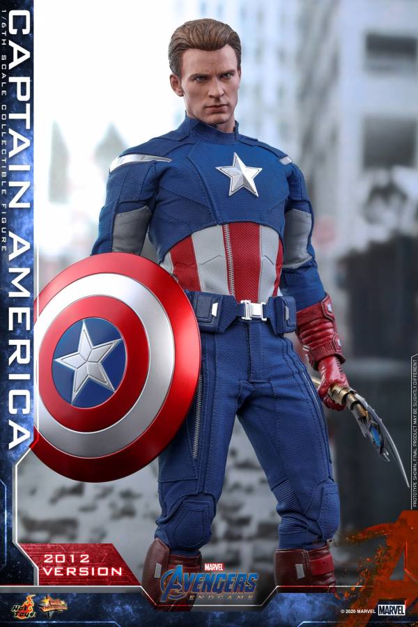 HOT TOYS MMS563 復仇者聯盟 終局之戰 美國隊長 2012年款 