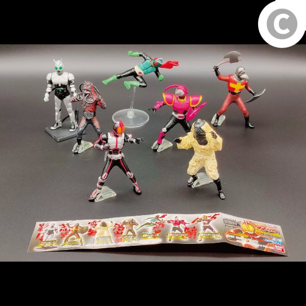 BANDAI 假面騎士 Masked Rider 轉蛋 HG 23 假面騎士 555登場篇 全7種 中古品-C級 