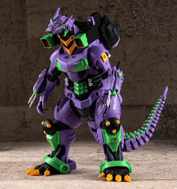 \AOSHIMA 組裝模型 哥吉拉x EVA 三式機龍 初號機ver. 