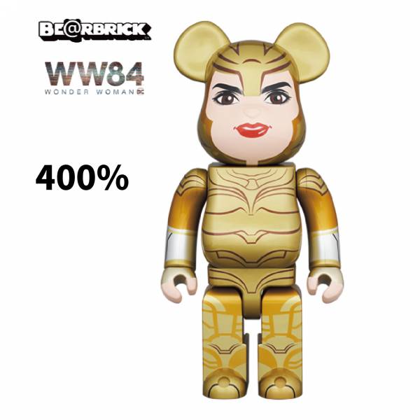 庫柏力克熊 BE@RBRICK 400% WONDER WOMAN GOLDEN ARMOR 