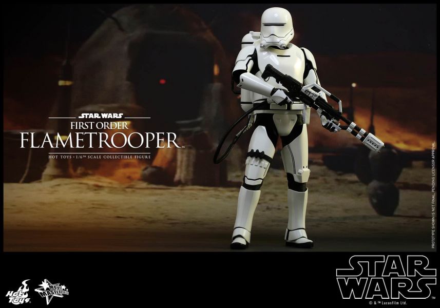 HOT TOYS MMS326 星際大戰 EPVII 原力覺醒 第一軍團 火焰槍兵 hot toys,人偶,限定,現貨,MMS326 星際大戰 EPVII 原力覺醒 第一軍團 火焰槍兵