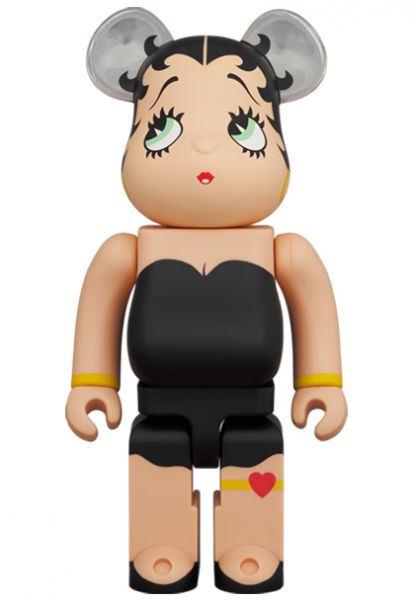 庫柏力克熊 BE@RBRICK 100%&400% set Betty Boop BLACK Ver. 