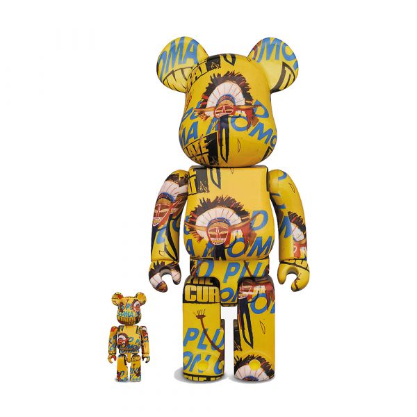 BE@RBRICK 100%&400%Andy Warhol × JEAN-MICHEL BASQUIAT #3安迪·沃荷 