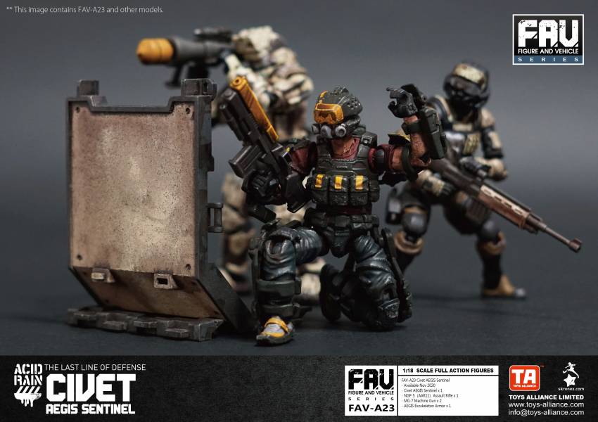 酸雨戰爭 FAV-A23 麝貓埃癸斯尖兵Civet AEGIS Sentinel 