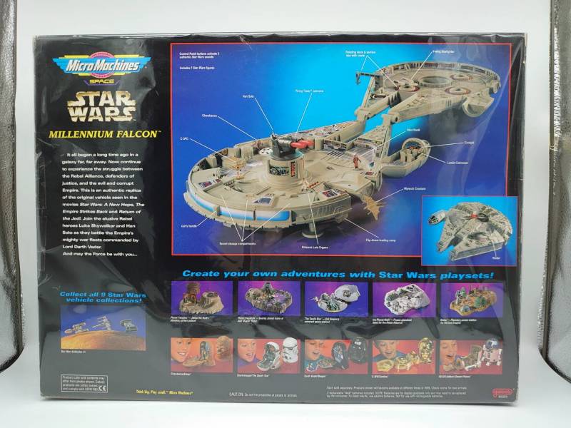 Micro machines 星際大戰 千年鷹號 微型場景 中古品-S級 