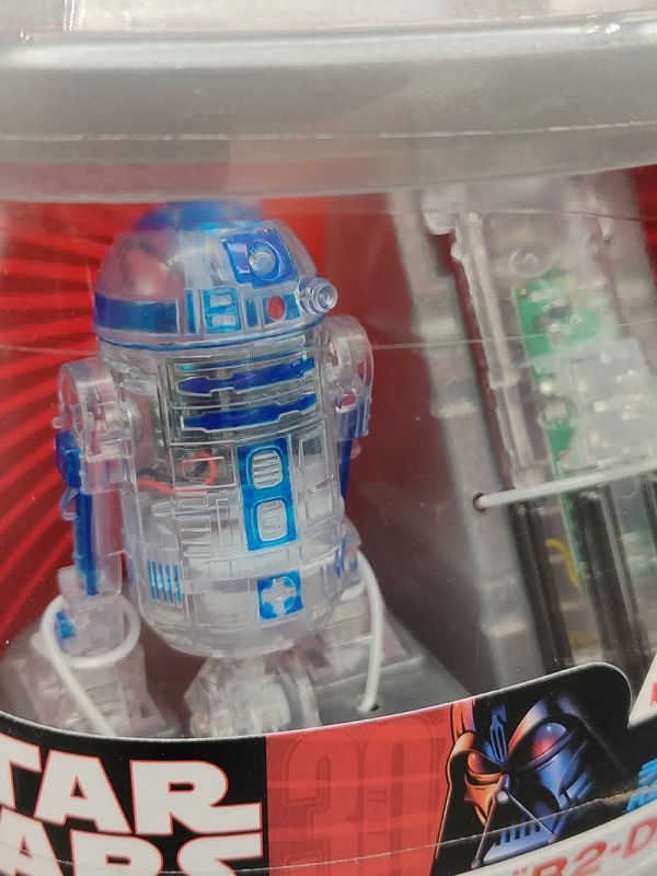 TAKARA TOMY 星際大戰系列 Microdroid  遙控 R2-D2 限量 透明 日本 限定 中古品-S級 