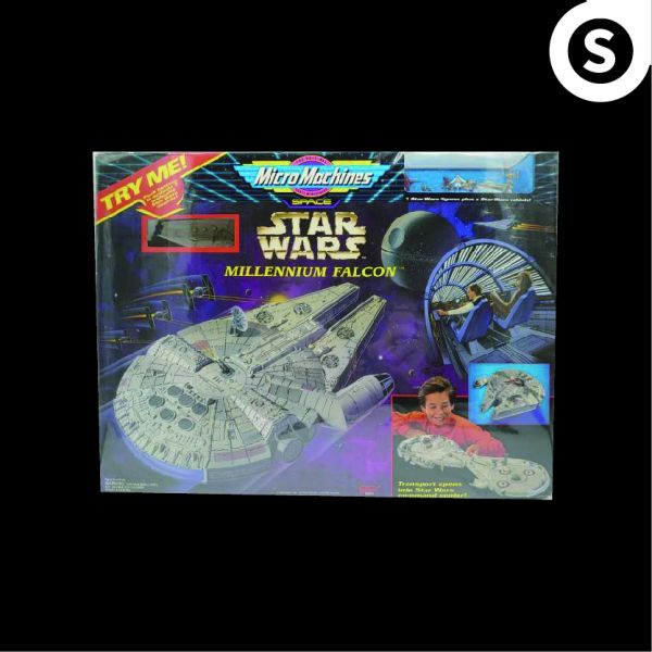 Micro machines 星際大戰 千年鷹號 微型場景 中古品-S級 
