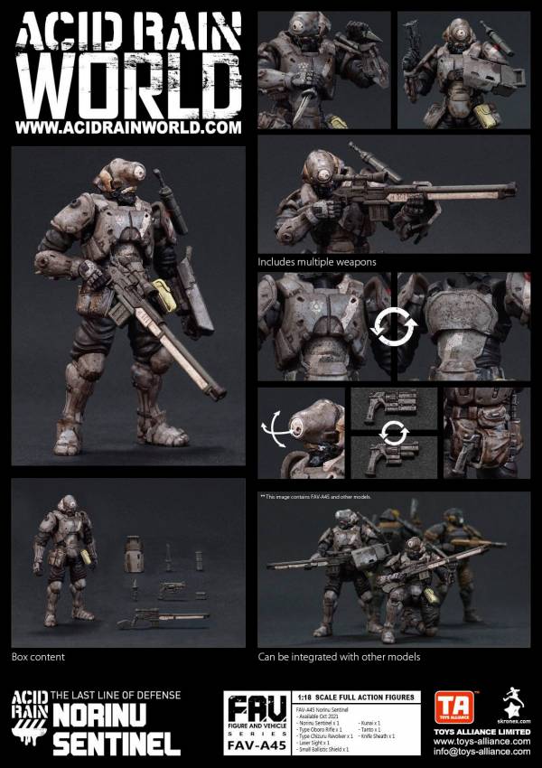 酸雨戰爭 FAV-A45 Acid Rain 北伊努兵衛 酸雨戰爭,劉斯傑,TOYS ALLIANCE ACID RAIN Preorder,可動公仔,酸雨,設計師公仔,遊戲,酸雨戰爭現貨,酸雨戰爭公鹿小隊,酸雨戰爭動畫,酸雨戰爭購買,酸雨戰爭介紹,酸雨戰爭wiki,香港設計師,北伊努兵衛,FAV-A45