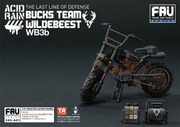 酸雨戰爭 FAV-A01 BUCKS TEAM WILDEBEEST WB3B 酸雨戰爭 公鹿小隊 角馬 WB3b 