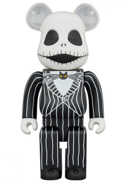 庫柏力克熊 BE@RBRICK 1000% Jack Skellington 2021 聖誕夜驚魂傑克 