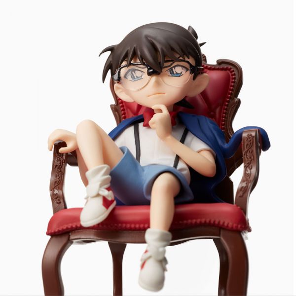 SEGA TOY 日版 名偵探柯南 江戶川柯南 坐姿 附椅子 
