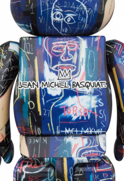 庫柏力克熊 BE@RBRICK 100%&400% JEAN-MICHEL BASQUIAT #7 