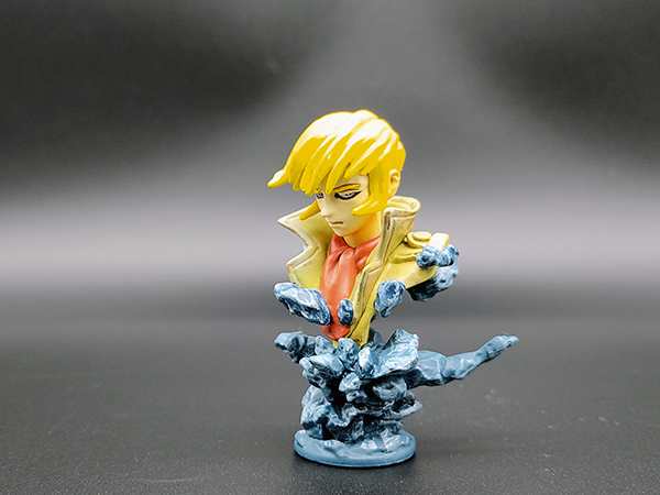 FIGUAX 永井豪 DYANMIC GAME BLOCK  惡魔人 02 飛鳥了 胸像盒玩 中古品-C級 