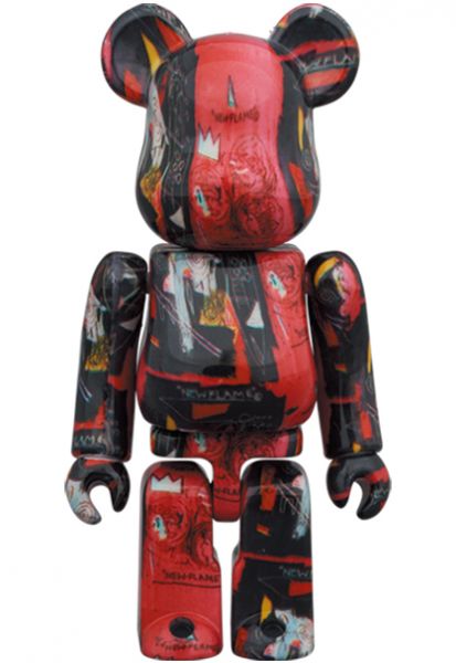 庫柏力克熊 BE@RBRICK 100%&400% Andy Warhol × JEAN-MICHEL BASQUIAT #1 