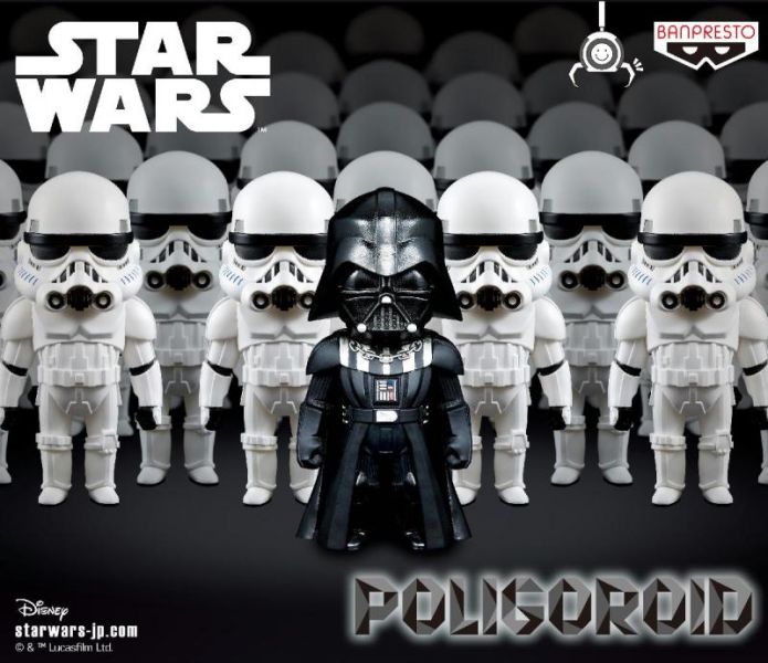 BANPRESTO 日版 POLIGOROID 星際大戰 達斯維德 