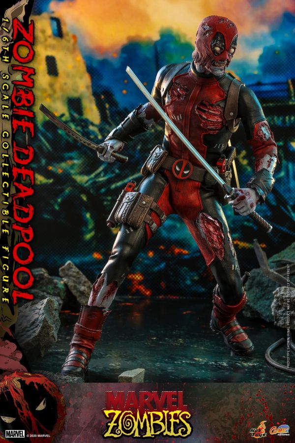 HOT TOYS CMS06 漫威活死人 殭屍死侍 