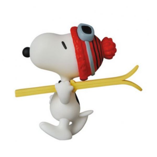Medicom Toy 軟膠 UDF Peanuts Series 12 SKIER SNOOPY 