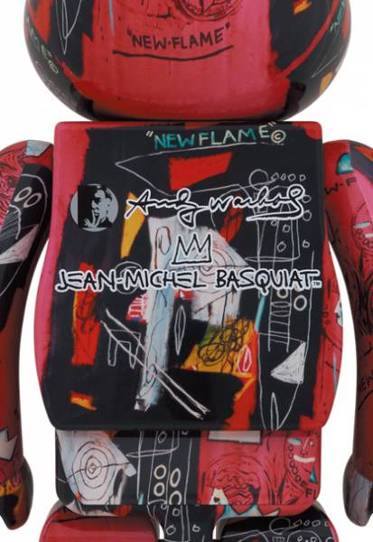 庫柏力克熊 BE@RBRICK 1000% Andy Warhol × JEAN-MICHEL BASQUIAT #1 