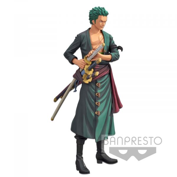 BANPRESTO 海外版 海賊王 Grandista Roronoa Zoro Manga Dimensions 
