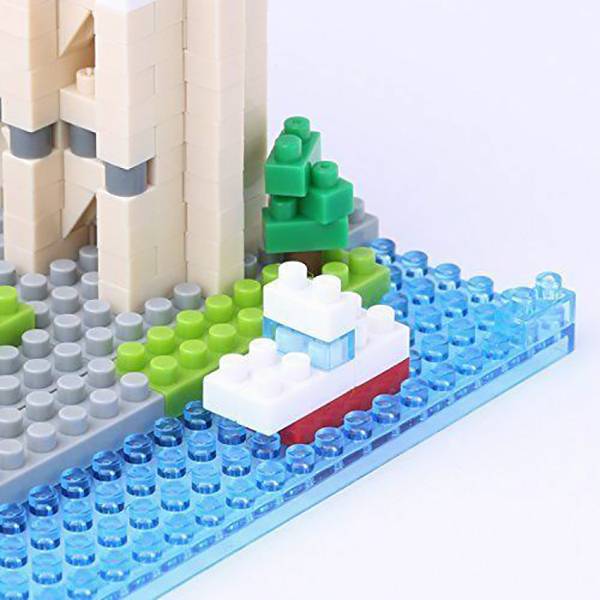 nanoblock NBH-093 巴黎聖母院 185 