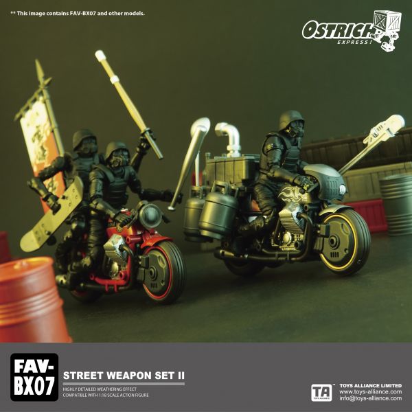 酸雨戰爭 FAV-BX07 STREET WEAPON set II / 街頭武器II 酸雨戰爭,FAV-BX07,STREET,WEAPON,set,II,街頭武器,TA,預購