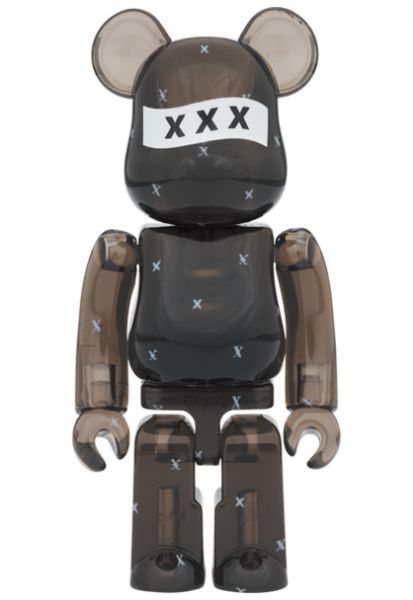 BE@RBRICK 100%&400% set GOD SELECTIONXXX BLACKCLEAR Be@rbrick,庫柏力克,BEARBICK,藝術家,聯名熊