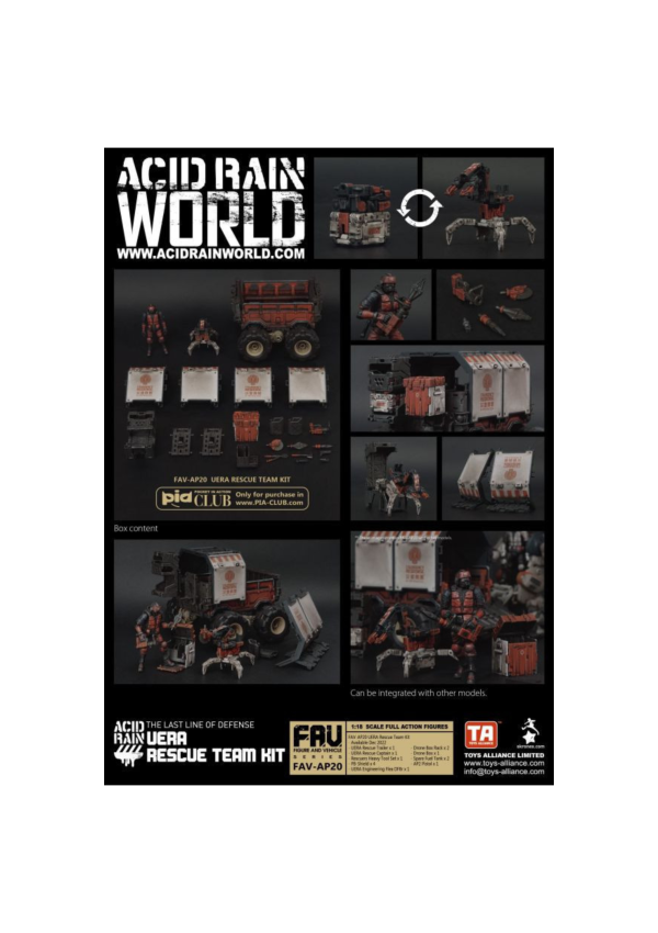 【TOYS ALLIANCE】 裝甲騎兵 FAV-AP20 國援救援隊套裝