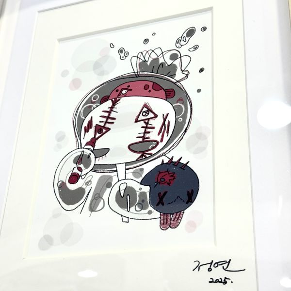 藝術微噴卡紙畫 - 김정연 (金正妍) 
