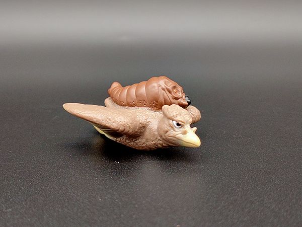 BANDAI 怪獸王俱樂部 哥吉拉 指偶 拉頓 與 摩斯拉幼蟲 1964年 中古品-C級 