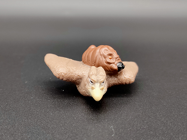 BANDAI 怪獸王俱樂部 哥吉拉 指偶 拉頓 與 摩斯拉幼蟲 1964年 中古品-C級 