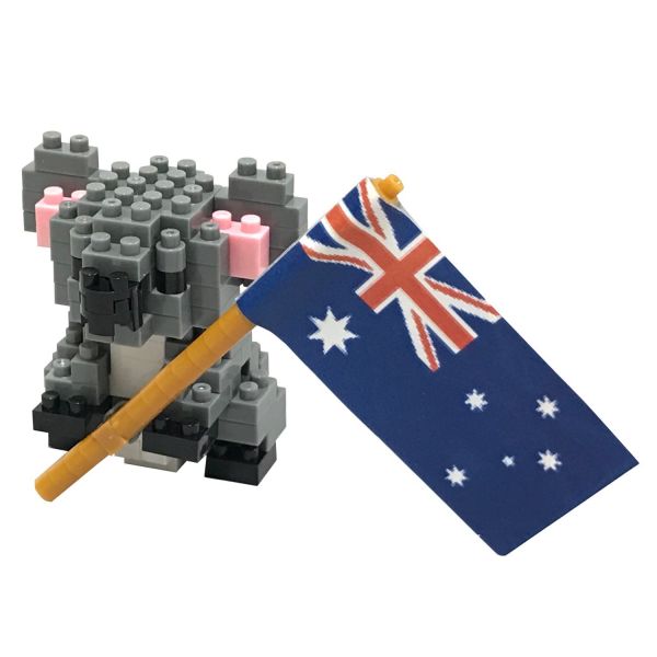 nanoblock NBC-296 無尾熊&旗子 KD21509 