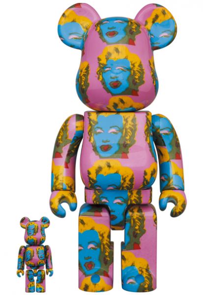 庫柏力克熊 BE@RBRICK 100%&400% set Andy Warhols Marilyn Monroe #2 瑪麗蓮夢露 